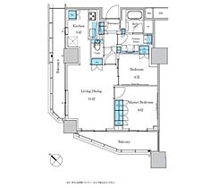 パークアクシス滝野川ラ　ブリーズ  ｜ 東京都北区滝野川6丁目（賃貸マンション2LDK・15階・61.01㎡） その2