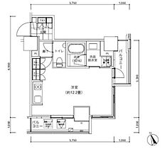 パークキューブ愛宕山タワー  ｜ 東京都港区西新橋3丁目（賃貸マンション1R・10階・33.03㎡） その2