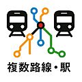 徒歩圏に複数の...