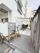 駐輪場付で、通勤・通学・お買い物など自転車をご利用いただけます。