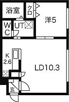 キューブ美園7・1 305 ｜ 北海道札幌市豊平区美園七条1丁目2-10（賃貸マンション1LDK・3階・38.48㎡） その2