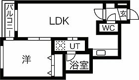 fontaine福住 405 ｜ 北海道札幌市豊平区福住一条2丁目11-11（賃貸マンション1LDK・4階・36.30㎡） その2