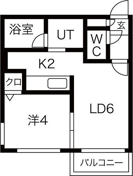 Crea Maison手稲ST(クレアメゾン) 102｜北海道札幌市手稲区前田二条11丁目(賃貸マンション1LDK・1階・28.88㎡)の写真 その3