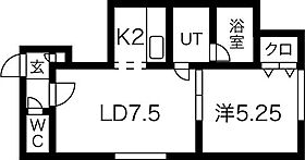 ocapN 301 ｜ 北海道札幌市東区北十一条東6丁目1-69（賃貸アパート1LDK・3階・30.00㎡） その2