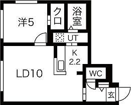 Colore月寒東 201 ｜ 北海道札幌市豊平区月寒東一条5丁目566--25、-37（賃貸マンション1LDK・2階・38.85㎡） その2