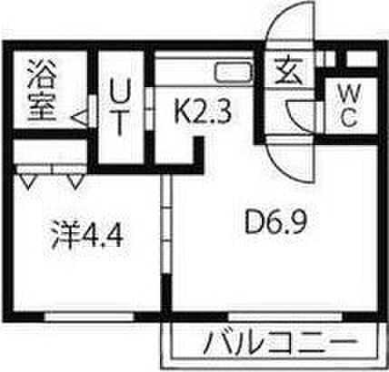 ルーエ北円山 303｜北海道札幌市中央区北四条西27丁目(賃貸マンション1DK・3階・30.10㎡)の写真 その3