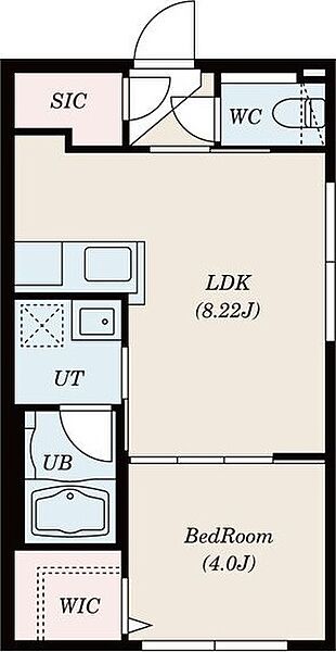 ネクステージ南平岸 405｜北海道札幌市豊平区平岸四条13丁目(賃貸マンション1LDK・4階・30.86㎡)の写真 その2