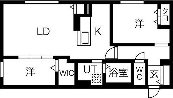 北6西28新築賃貸MS 303｜北海道札幌市中央区北六条西28丁目(賃貸マンション2LDK・3階・51.92㎡)の写真 その2