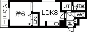 OKビル 301 ｜ 北海道札幌市中央区南一条東7丁目1-2（賃貸マンション1LDK・3階・30.55㎡） その2