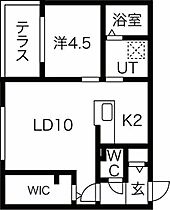 Bellagio　tsukisamu 102 ｜ 北海道札幌市豊平区月寒西二条6丁目3-1（賃貸マンション1LDK・1階・40.85㎡） その2