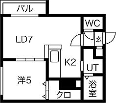 マクリル 202 ｜ 北海道札幌市豊平区福住一条1丁目8-23（賃貸マンション1LDK・2階・32.24㎡） その2