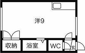 YKハイム 202 ｜ 北海道札幌市豊平区西岡四条8丁目9-1（賃貸アパート1R・2階・20.00㎡） その2