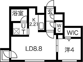 シティプラザW24 302 ｜ 北海道札幌市西区二十四軒三条7丁目4-36（賃貸マンション1LDK・3階・36.32㎡） その2