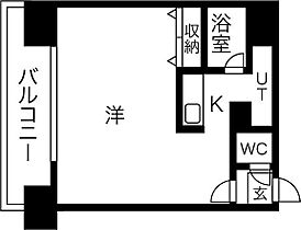 エッジウォーターテラス 1408 ｜ 北海道札幌市中央区南六条東2丁目11-1（賃貸マンション1K・14階・35.00㎡） その2