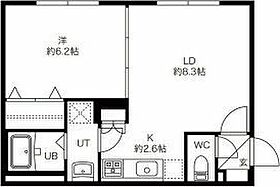 ENCHAN-THE(アンシャンテ) 208 ｜ 北海道札幌市東区北十五条東1丁目3-20（賃貸マンション1LDK・2階・37.40㎡） その2