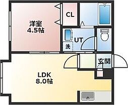 アプレシアール札幌ウナ 203 ｜ 北海道札幌市白石区菊水六条2丁目9-8（賃貸アパート1LDK・3階・31.02㎡） その2