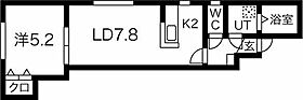 CCR八軒 107 ｜ 北海道札幌市西区八軒三条東2丁目2-34（賃貸アパート1LDK・1階・34.83㎡） その2