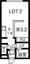 ハイム知希 202 ｜ 北海道札幌市白石区南郷通13丁目南4-10（賃貸マンション1LDK・2階・30.02㎡） その2