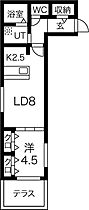 F/LEAD S23 105 ｜ 北海道札幌市中央区南二十三条西11丁目3-8（賃貸マンション1LDK・1階・39.70㎡） その2