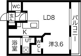 エアフォルク発寒南 206 ｜ 北海道札幌市西区西町北5丁目4-17（賃貸マンション1LDK・2階・33.10㎡） その2