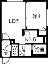 ラフィーネ栄町 302 ｜ 北海道札幌市東区北四十一条東12丁目2-14（賃貸マンション1LDK・3階・27.93㎡） その2