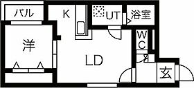 MTガーデン琴似A 101 ｜ 北海道札幌市西区琴似三条4丁目1-48（賃貸マンション1LDK・1階・32.78㎡） その2