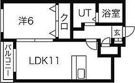 K13 302 ｜ 北海道札幌市中央区南六条西13丁目1-2（賃貸マンション1LDK・3階・42.00㎡） その2