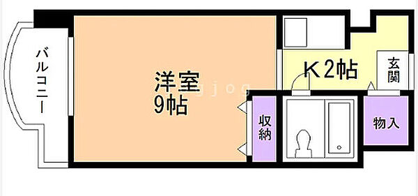 メゾン・ド・グルー 425｜北海道札幌市北区北二十条西4丁目(賃貸マンション1K・4階・18.38㎡)の写真 その2