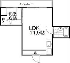 けいほくvillage 503 ｜ 北海道札幌市中央区北二条東2丁目1-34（賃貸マンション1LDK・5階・34.83㎡） その2