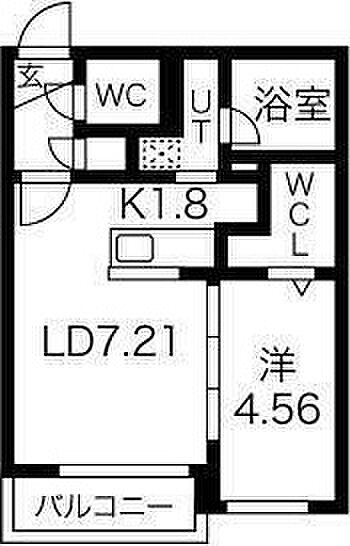 residence菊水 502｜北海道札幌市白石区菊水三条4丁目(賃貸マンション1LDK・5階・33.52㎡)の写真 その2