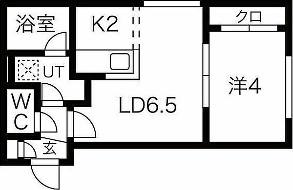 Activat南郷13丁目スクエア 306｜北海道札幌市白石区本郷通13丁目南(賃貸マンション1LDK・3階・30.26㎡)の写真 その2