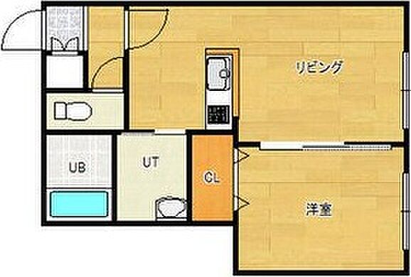 Dolce vita 101｜北海道札幌市西区発寒五条4丁目(賃貸マンション1LDK・1階・39.10㎡)の写真 その2