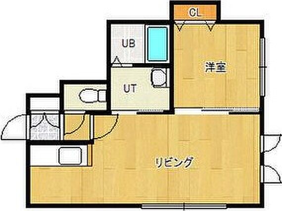 アングラーズhouse 205｜北海道札幌市東区北二十七条東12丁目(賃貸アパート1LDK・2階・32.80㎡)の写真 その2