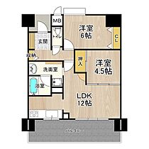 フェニックス堺東  ｜ 大阪府堺市堺区中安井町3丁（賃貸マンション2LDK・10階・54.44㎡） その2