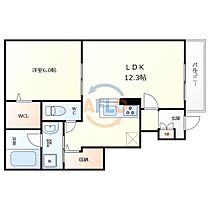 シリエージュ西今川  ｜ 大阪府大阪市東住吉区西今川2丁目（賃貸アパート1LDK・1階・44.34㎡） その2