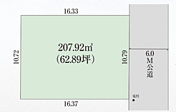 物件画像 前橋市南町４丁目（建築条件なし売地）