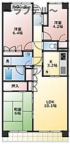 けやき台パーク・ホームズ  ｜ 埼玉県所沢市けやき台1丁目29-6（賃貸マンション3LDK・4階・58.00㎡） その2