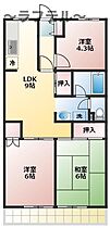 シャルマン所沢A館  ｜ 埼玉県所沢市大字久米778-1（賃貸マンション3LDK・3階・57.42㎡） その2