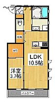 埼玉県所沢市松葉町6-9（賃貸アパート1LDK・2階・40.25㎡） その2