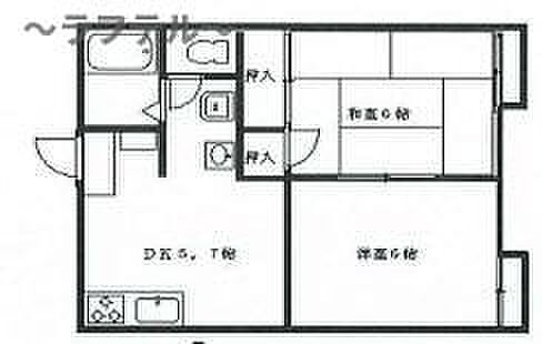 埼玉県所沢市西所沢2丁目(賃貸アパート2DK・2階・35.30㎡)の写真 その2