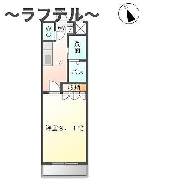 埼玉県所沢市東狭山ケ丘1丁目(賃貸マンション1K・3階・29.70㎡)の写真 その2