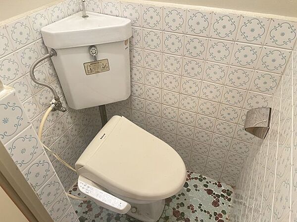 画像8:落ち着いた色調のトイレです