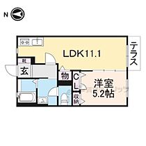 アネシス橿原 102 ｜ 奈良県橿原市栄和町（賃貸アパート1LDK・1階・40.54㎡） その2