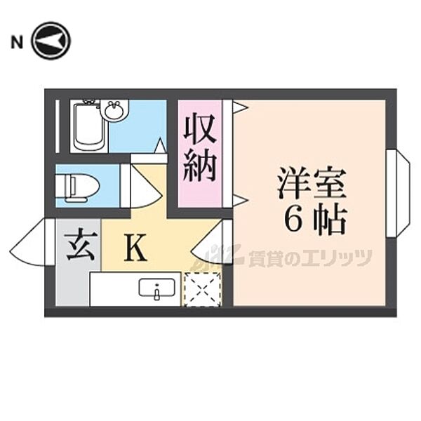 奈良県天理市丹波市町(賃貸マンション1K・3階・18.63㎡)の写真 その2