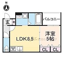 奈良県大和高田市日之出東本町（賃貸アパート1LDK・3階・34.04㎡） その2