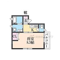 奈良県奈良市尼辻西町（賃貸アパート1K・2階・26.10㎡） その2