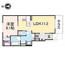 奈良県生駒郡斑鳩町法隆寺東2丁目（賃貸アパート1LDK・1階・44.18㎡） その2