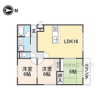 ベルドミール 205 ｜ 奈良県橿原市内膳町４丁目（賃貸マンション3LDK・2階・74.52㎡） その2