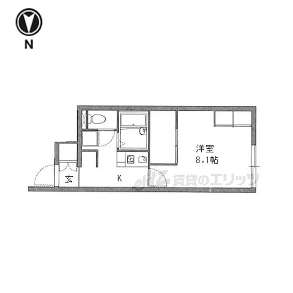 レオパレスハルサキ 105｜奈良県香芝市五位堂5丁目(賃貸アパート1K・1階・23.61㎡)の写真 その2