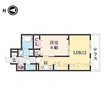 奈良県大和郡山市額田部北町（賃貸アパート1LDK・1階・42.38㎡） その2